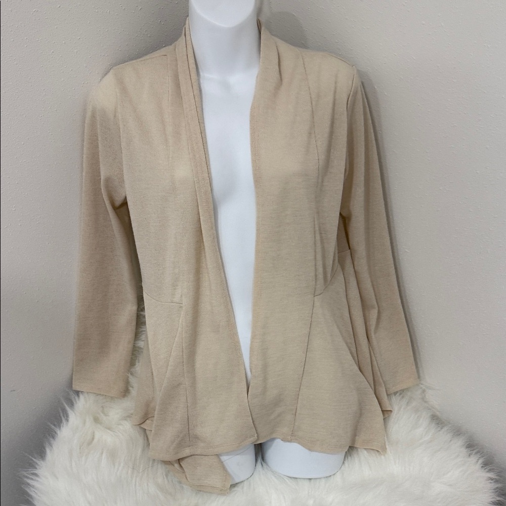 Elegant Cream Women's Cardigan